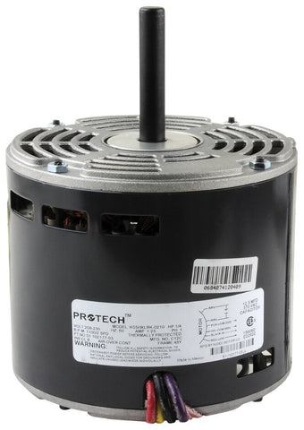 51-102500-08 OEM Rheem, Ruud, Sure Comfort, Weather King, Blower Motor 1/4HP 1PH 2SPD 230V 1075RPM