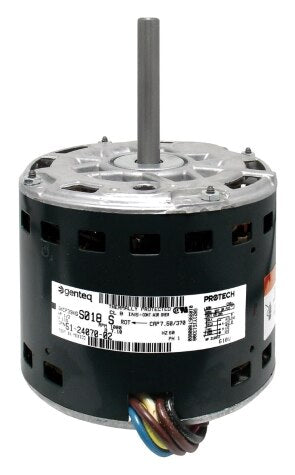 51-24070-02 OEM Rheem, Ruud, Sure Comfort, Weather King, Blower Motor 1/2HP 1PH 4SPD 120V 1075RPM