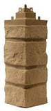 Tando, Creek Ledgestone Siding, Corner