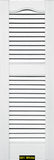 Mid-America, Vinyl Shutters, Louvered Shutters, Cathedral Top, Lengths 64"- 72", Widths 12" or 14.5"