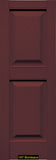 Mid-America, Vinyl Shutters, Raised Panel Shutters, Lengths 80", Widths 12" or 14 3/4"