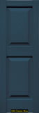 Mid-America, Vinyl Shutters, Raised Panel Shutters, Lengths 67"- 75", Widths 12" or 14 3/4"
