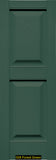 Mid-America, Vinyl Shutters, Raised Panel Shutters, Lengths 80", Widths 12" or 14 3/4"