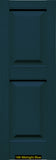 Mid-America, Vinyl Shutters, Raised Panel Shutters, Lengths 55"- 63", Widths 12" or 14 3/4"