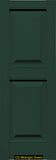 Mid-America, Vinyl Shutters, Raised Panel Shutters, Lengths 67"- 75", Widths 12" or 14 3/4"