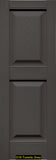 Mid-America, Vinyl Shutters, Raised Panel Shutters, Lengths 55"- 63", Widths 12" or 14 3/4"