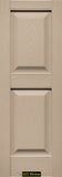 Mid-America, Vinyl Shutters, Raised Panel Shutters, Lengths 55"- 63", Widths 12" or 14 3/4"