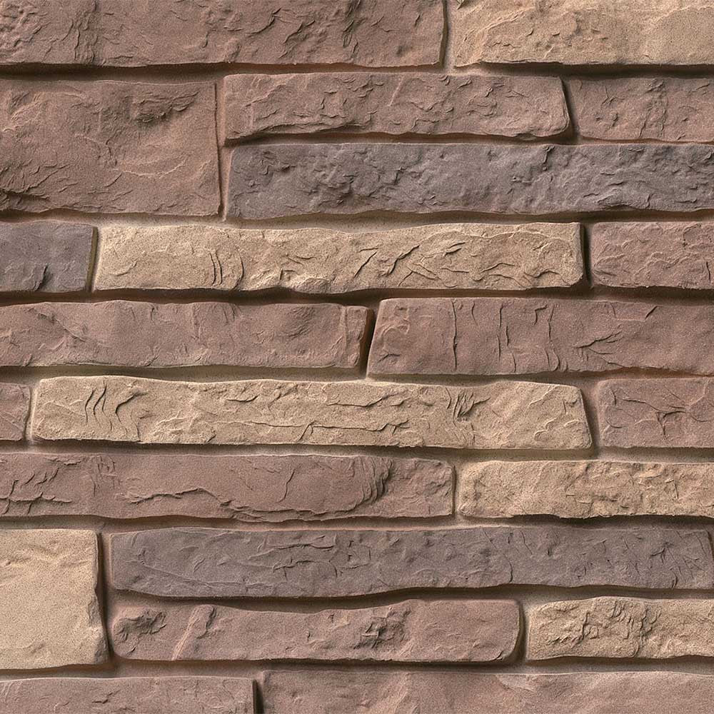 How thick are the stacked stone panels ?