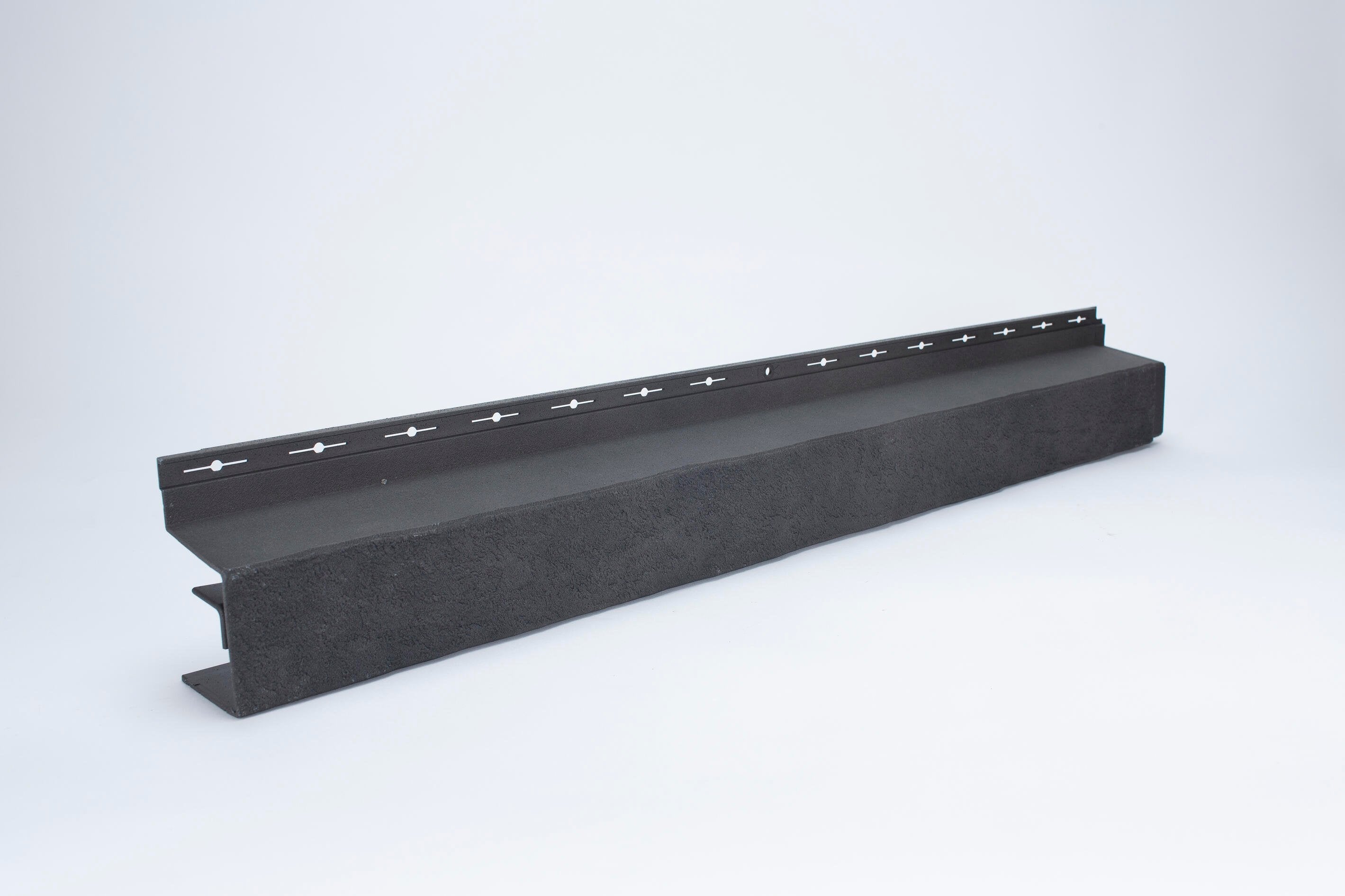 How far out does stack stone panel project from wall ?