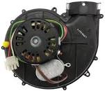 70-102814-81 OEM Rheem, Ruud, Sure Comfort, Weather King, Induced Draft Blower With Gasket 120V Discharge Left