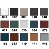 Mid-America, Vinyl Shutters, Board-n-Batten, Lengths 80", Width 14" ,4 Board Joined