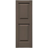Mid-America, Vinyl Shutters, Raised Panel Shutters, Lengths 43"- 51", Widths 12" or 14 3/4"