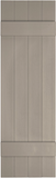 Mid-America, Vinyl Shutters, Board-n-Batten, Lengths 55"- 75", Width 14" ,4 Board Joined