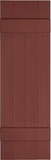 Mid-America, Vinyl Shutters, Board-n-Batten, Lengths 31"- 51", Width 14" ,4 Board Joined