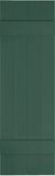 Mid-America, Vinyl Shutters, Board-n-Batten, Lengths 31"- 51", Width 14" ,4 Board Joined