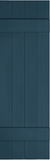Mid-America, Vinyl Shutters, Board-n-Batten, Lengths 31"- 51", Width 14" ,4 Board Joined